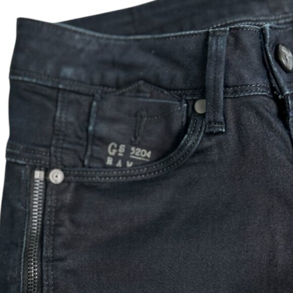 G-STAR Raw 5204 Refender Zip Skinny Ankle Women's Jean's Black Size 25 - Picture 5 of 15